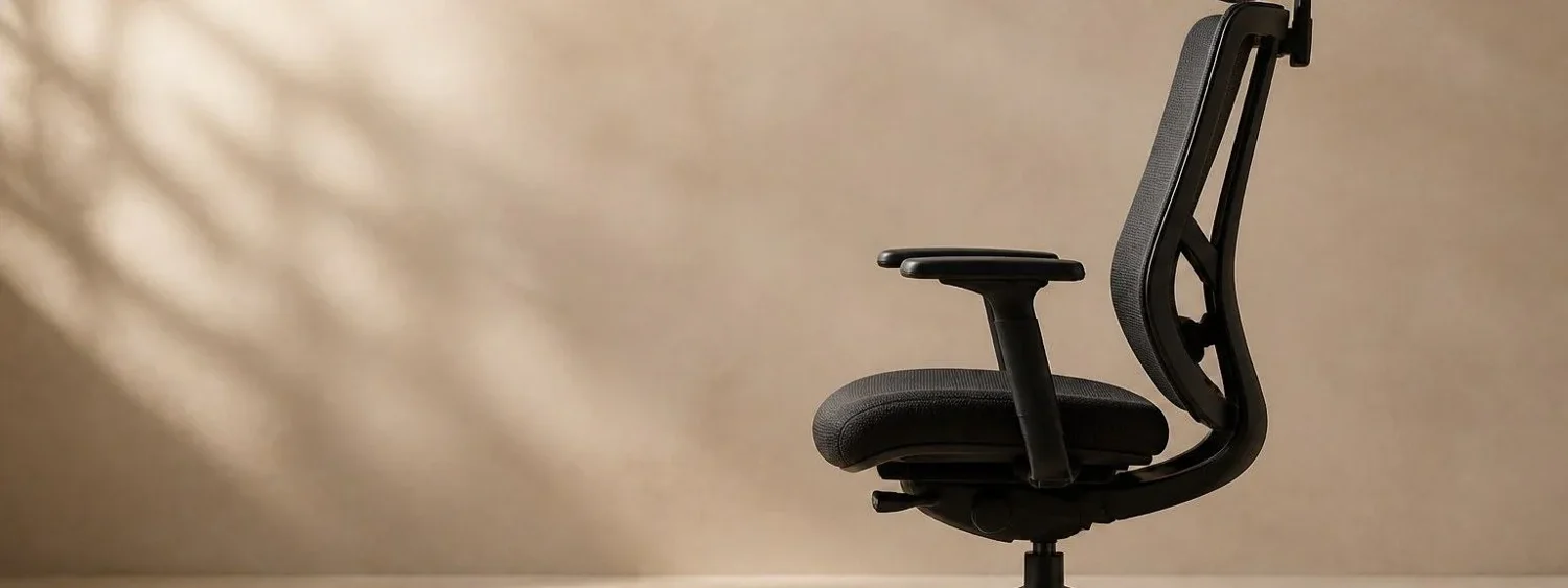 ergonomic office chair with lumbar support for back pain relief