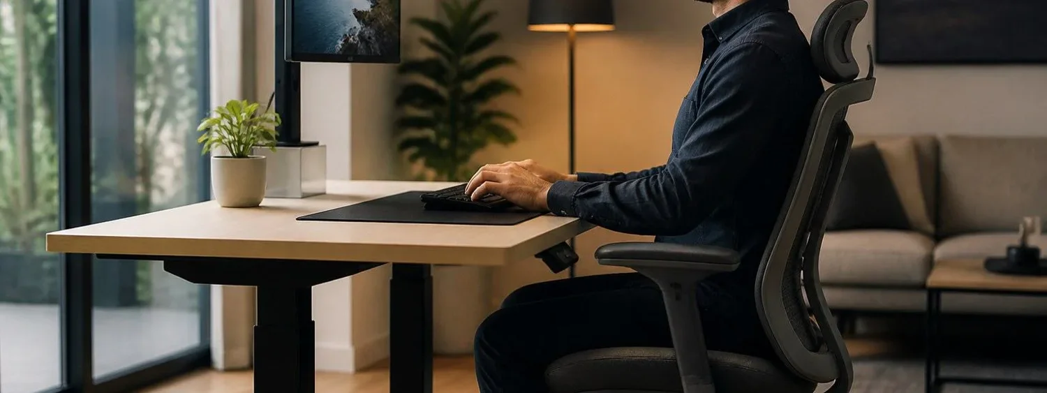 ergonomic office chair with lumbar support for back pain relief