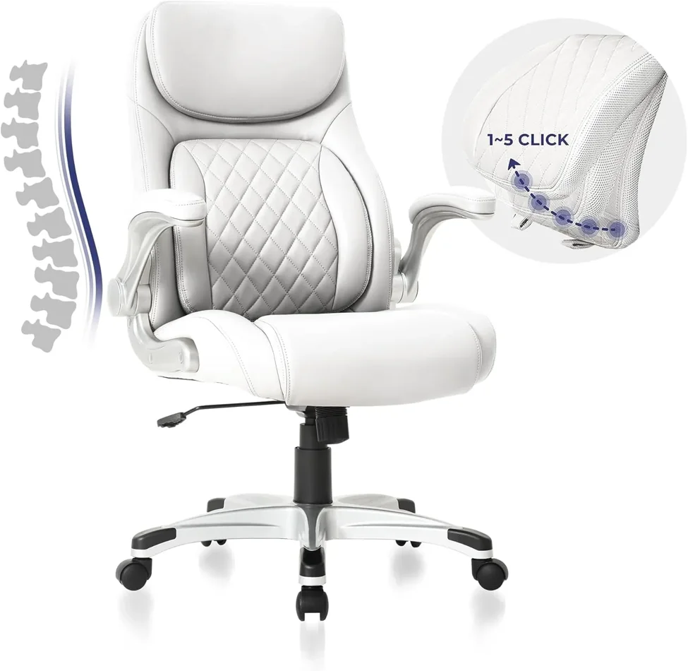 ergonomic office chair with lumbar support for back pain relief